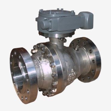 Topindgang støbt stål kugleventil
